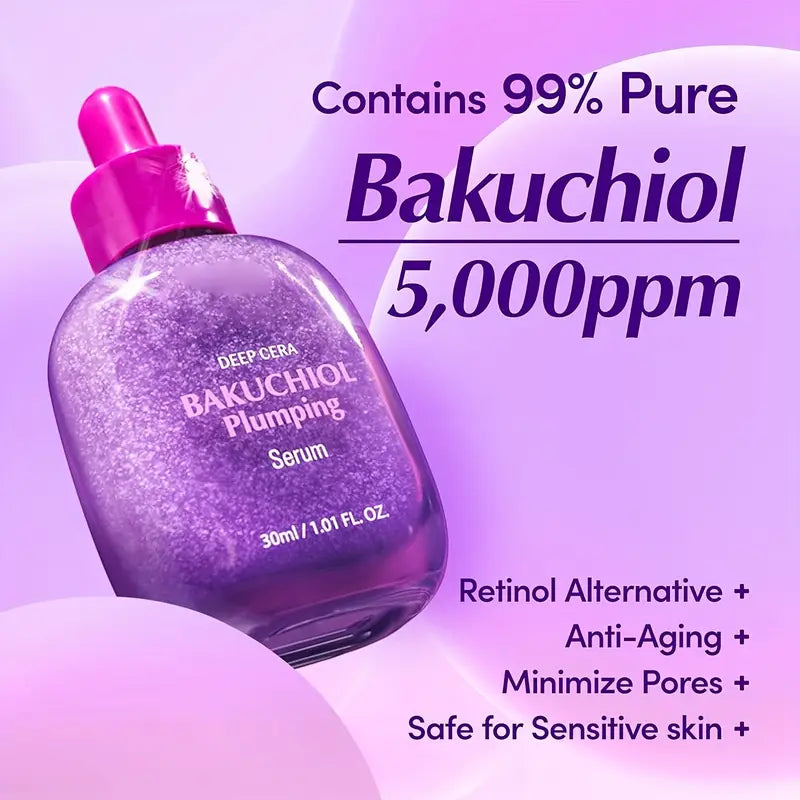 Glow Reborn Bakuchiol Plumping Serum ✨ | Firm, Moisturize & Shine Naturally