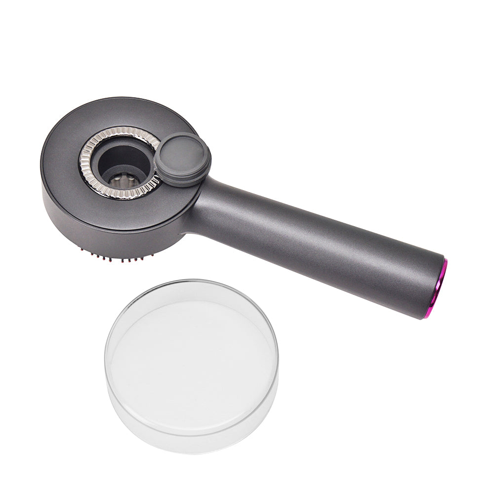 “Scalp Massager Brush with Heat & Vibration – Stress Relief & Hair Growth Tool”