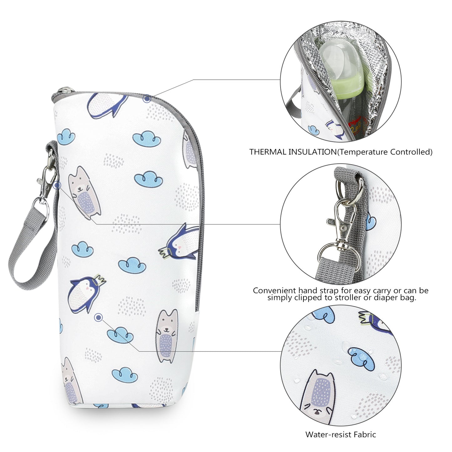 "BPA-Free Baby Bottle Carrier – Hot & Cold Milk Storage Bag"   "Baby Formula Milk Powder Dispenser – Portable 3-Layer Container for Travel"Kids Waterproof Ear Protector Stickers – Safe Swimming & Bathing Ear Covers""